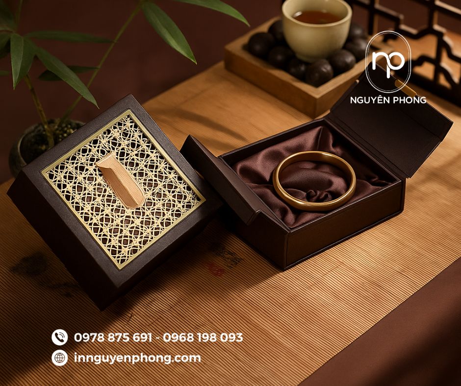 Mẫu hộp nắp đống 2 cánh